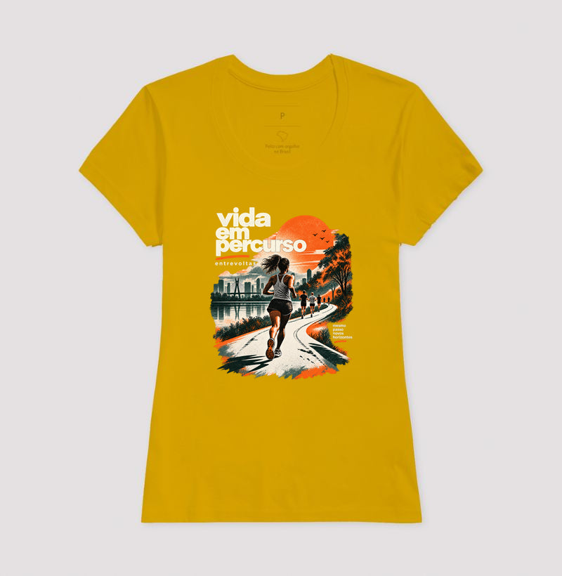 Camiseta Unissex - Vida em Percurso