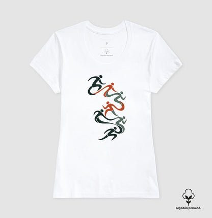 Camiseta Algodão Peruano - Movimento Contínuo