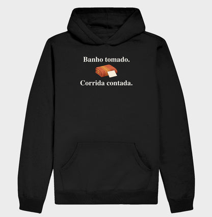 Moletom com Capuz - História Contada, Preta