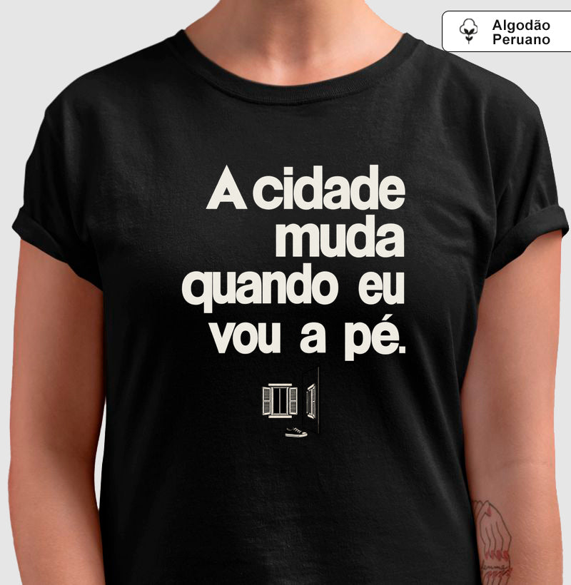 Camiseta Algodão Peruano - Outro Olhar