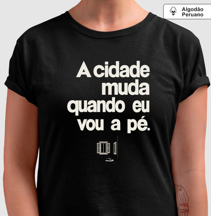 Camiseta Algodão Peruano - Outro Olhar
