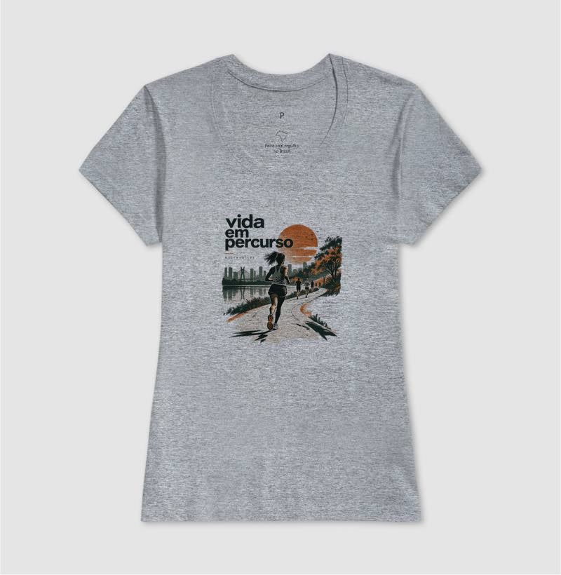 Camiseta Unissex - Vida em Percurso