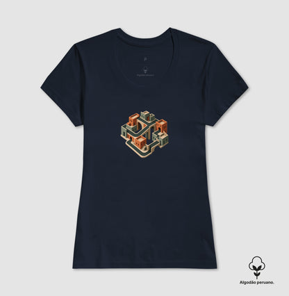 Camiseta Algodão Peruano - Quarteirão Infinito