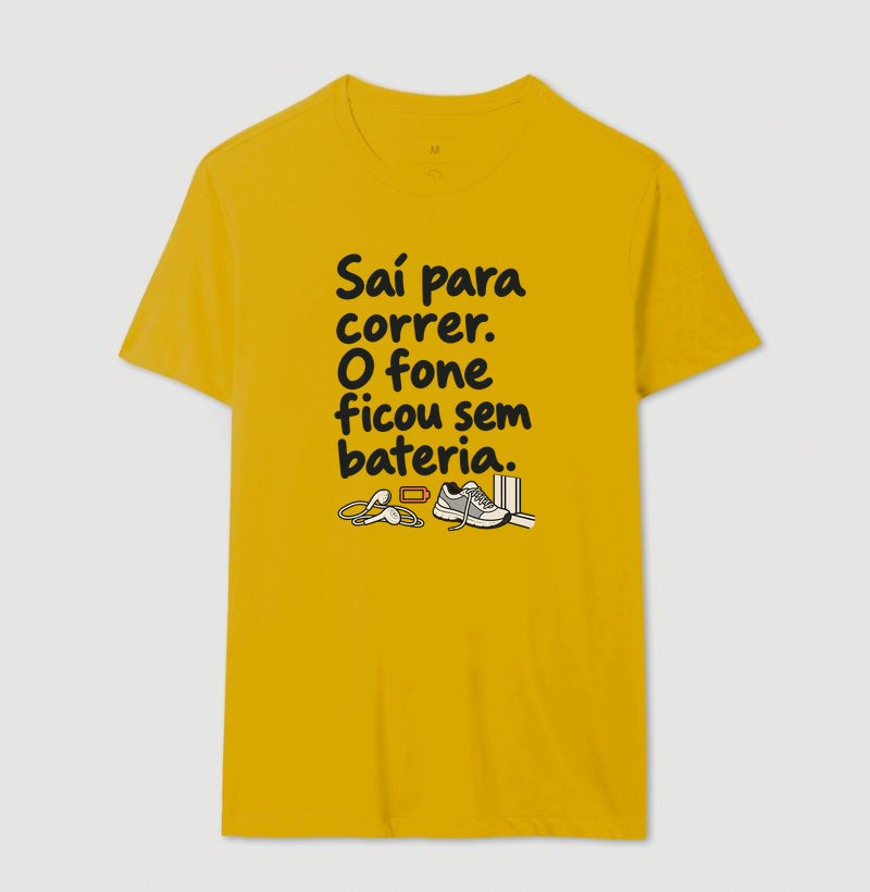 Camiseta Unissex - Fone Sem Carga