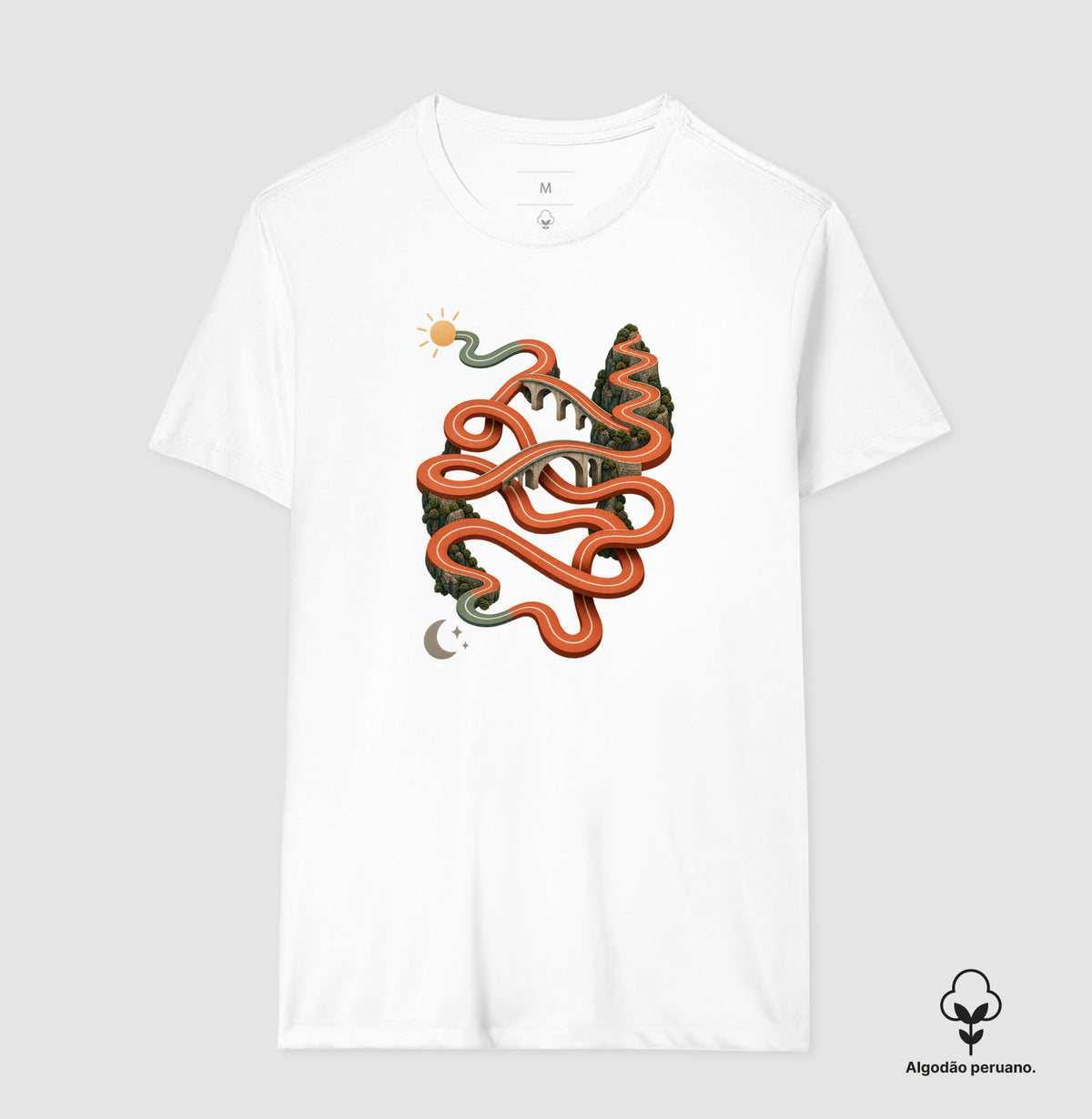 Camiseta Algodão Peruano - Só um Trote