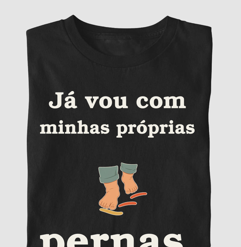 Camiseta Infantil - Minhas Pernas