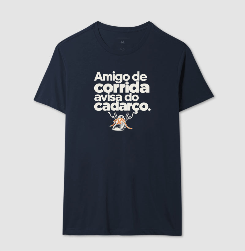 Camiseta Unissex - Cuidado Pequeno, Masculino, Marinho