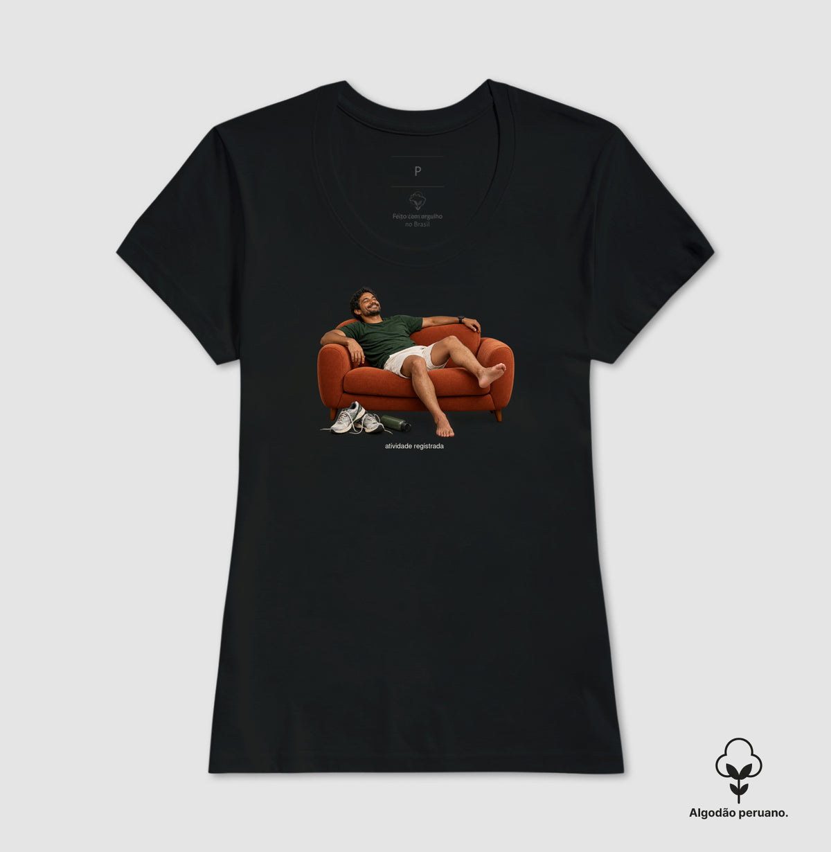 Camiseta Algodão Peruano - Recuperação Ativa