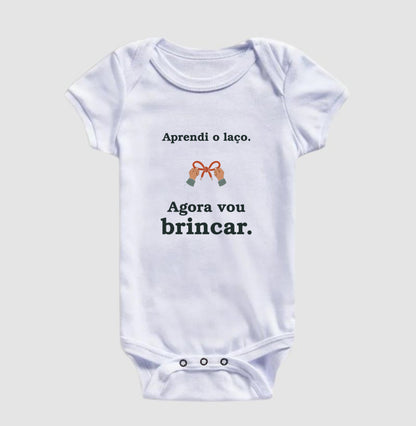 Body Infantil - Laço Aprendido, Branca