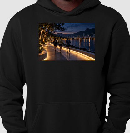 Hoodie Moletom - Noite Refletiva