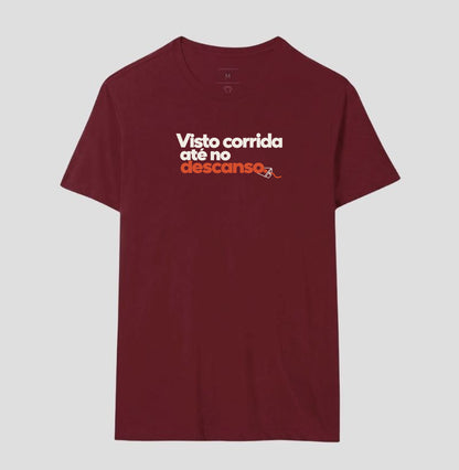 Camiseta Unissex - Corrida no Guarda-Roupa