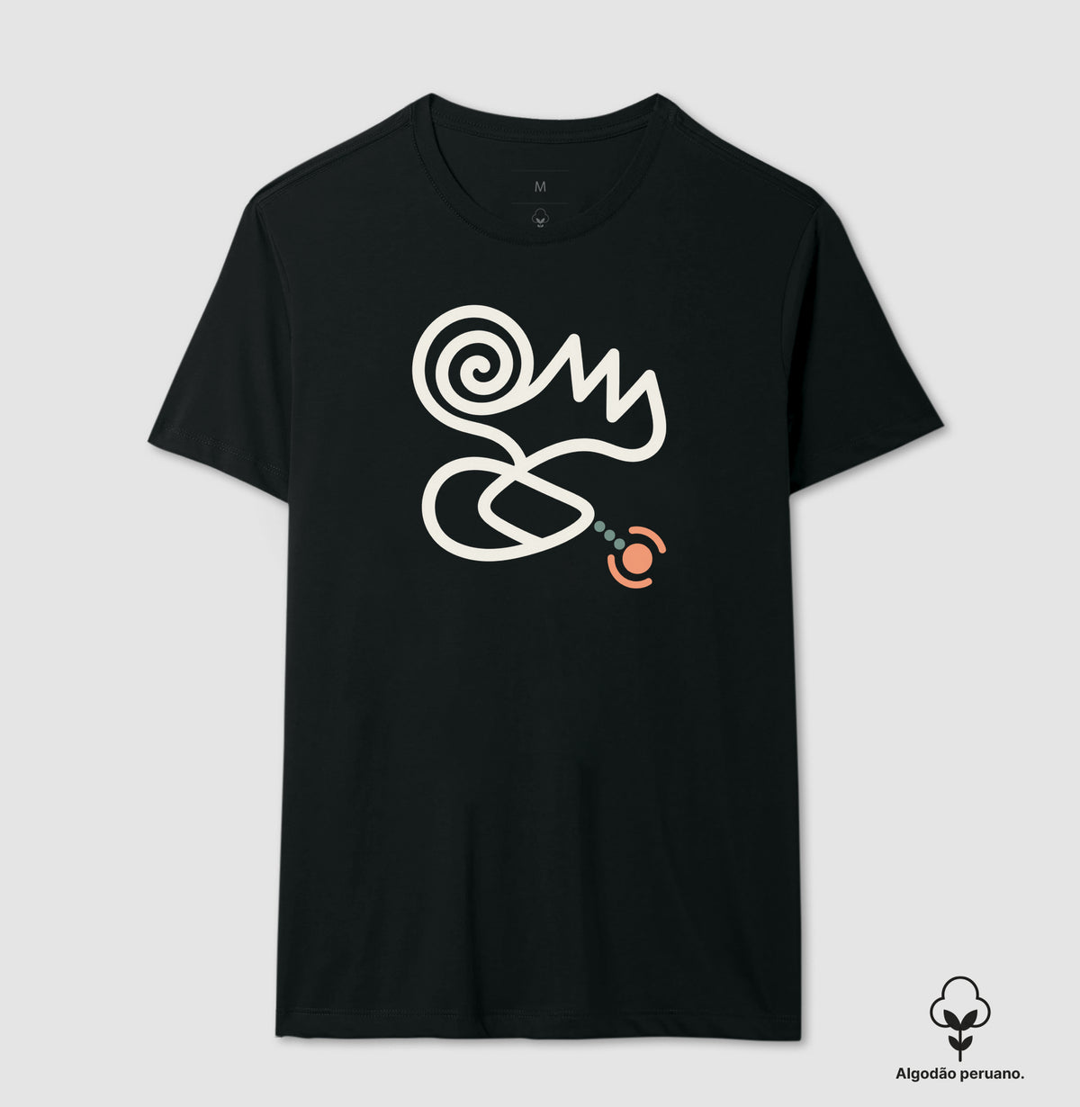 Camiseta Algodão Peruano - GPS em Crise