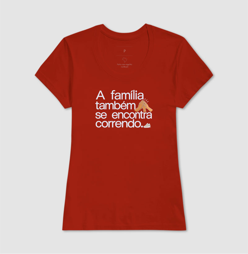 Camiseta Unissex - Família na Calçada