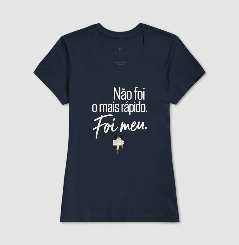 Camiseta Unissex - Orgulho sem Comparação, Feminino, Marinho