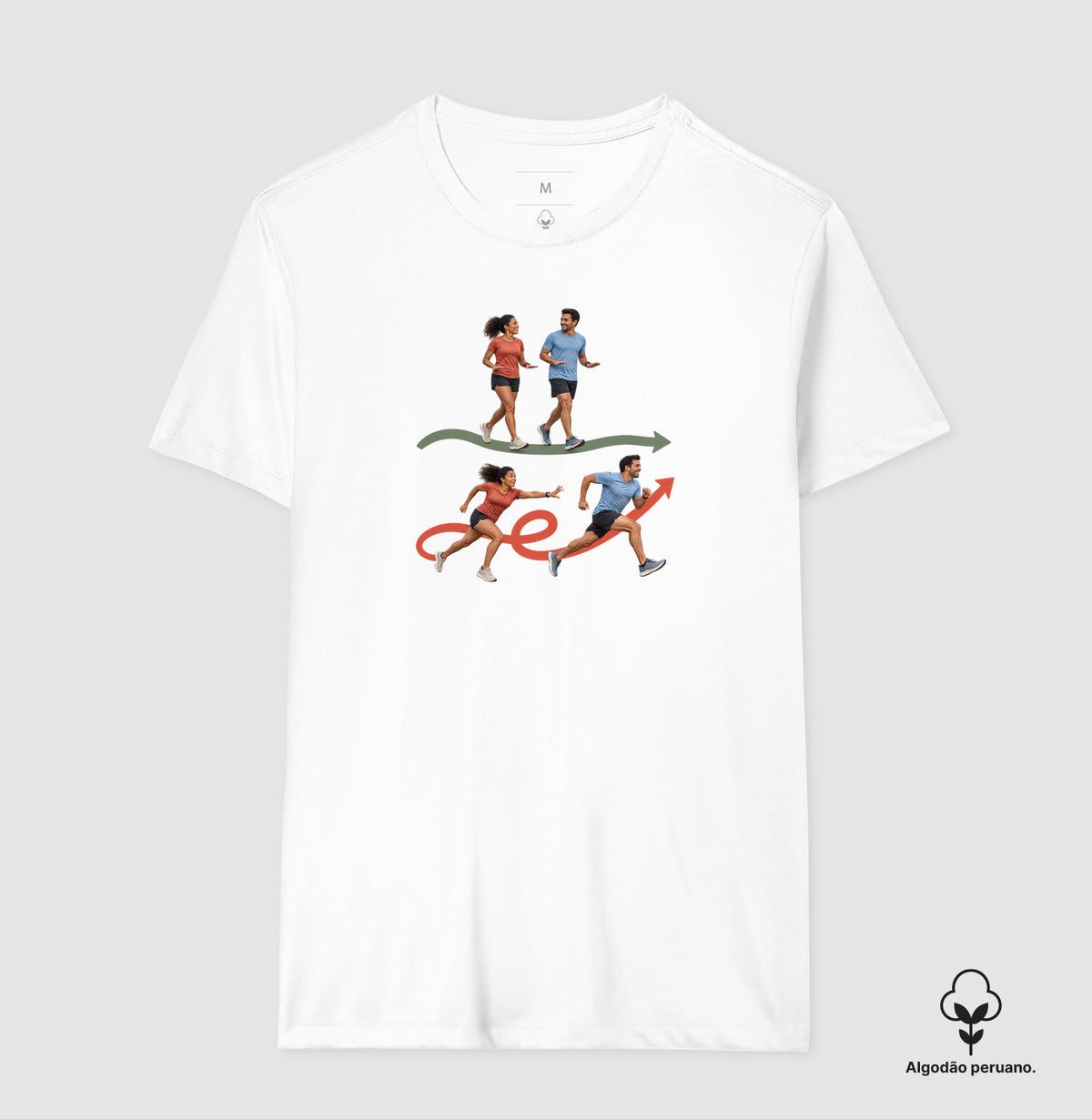 Camiseta Algodão Peruano - Pace Combinado