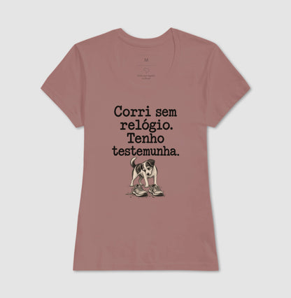 Camiseta Unissex - Relógio em Casa