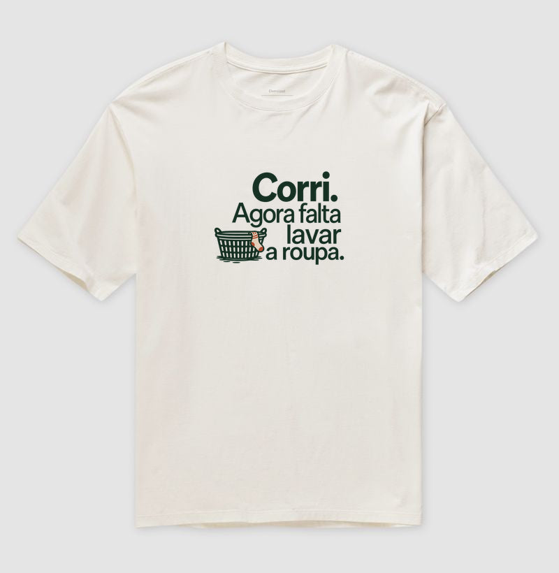 Camiseta Oversized - Roupa no Varal