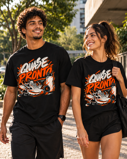 Camiseta Algodão Peruano - Cinco Minutos Para Sair