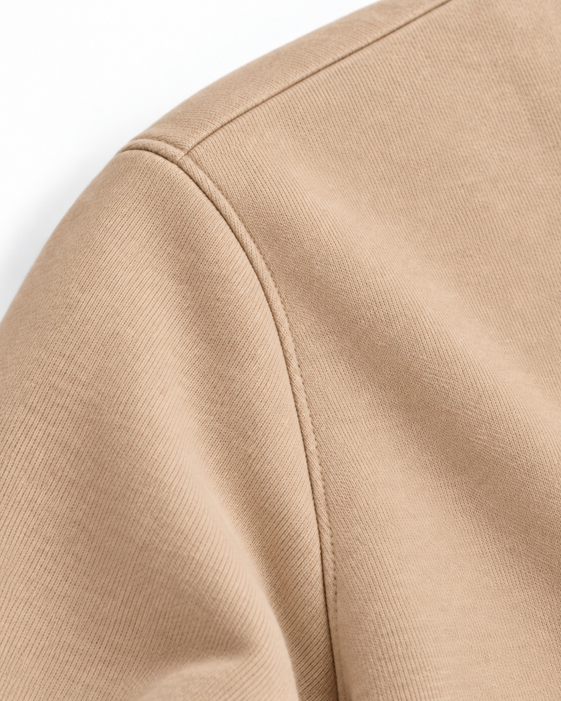 Suéter Moletom Guarda-Roupa Runner — detalhe do ombro