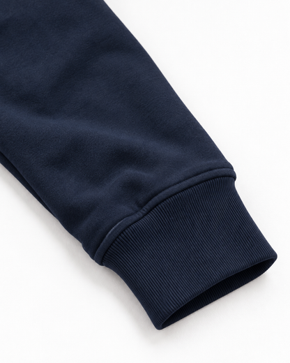 Hoodie Moletom Guarda-Roupa Runner — detalhe do punho