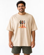 Camiseta Oversized - Último Quilômetro Juntos