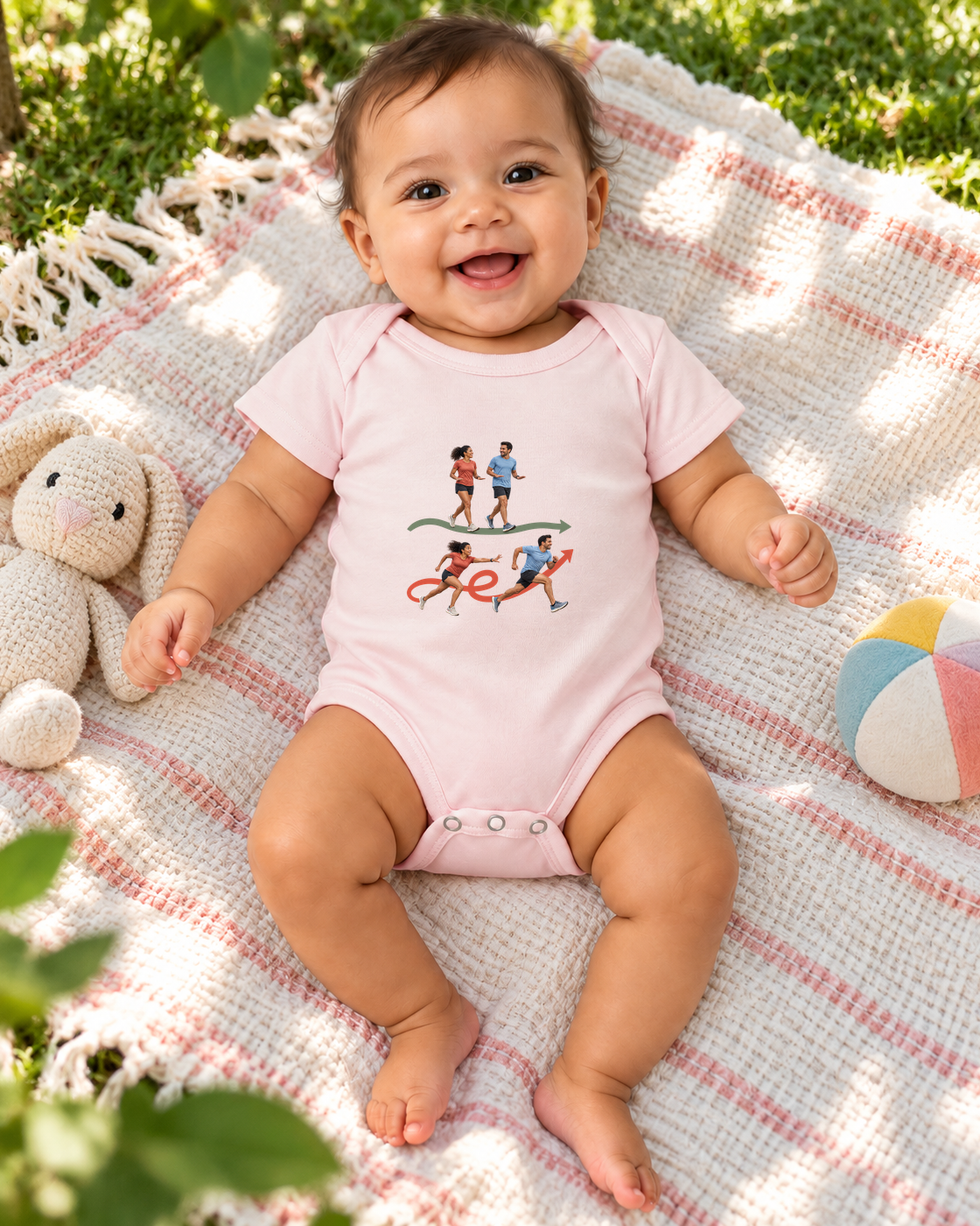 Body Infantil Pace Combinado — menina em ambiente