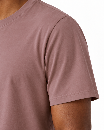 Camiseta Unissex Só um Trote — detalhe da manga