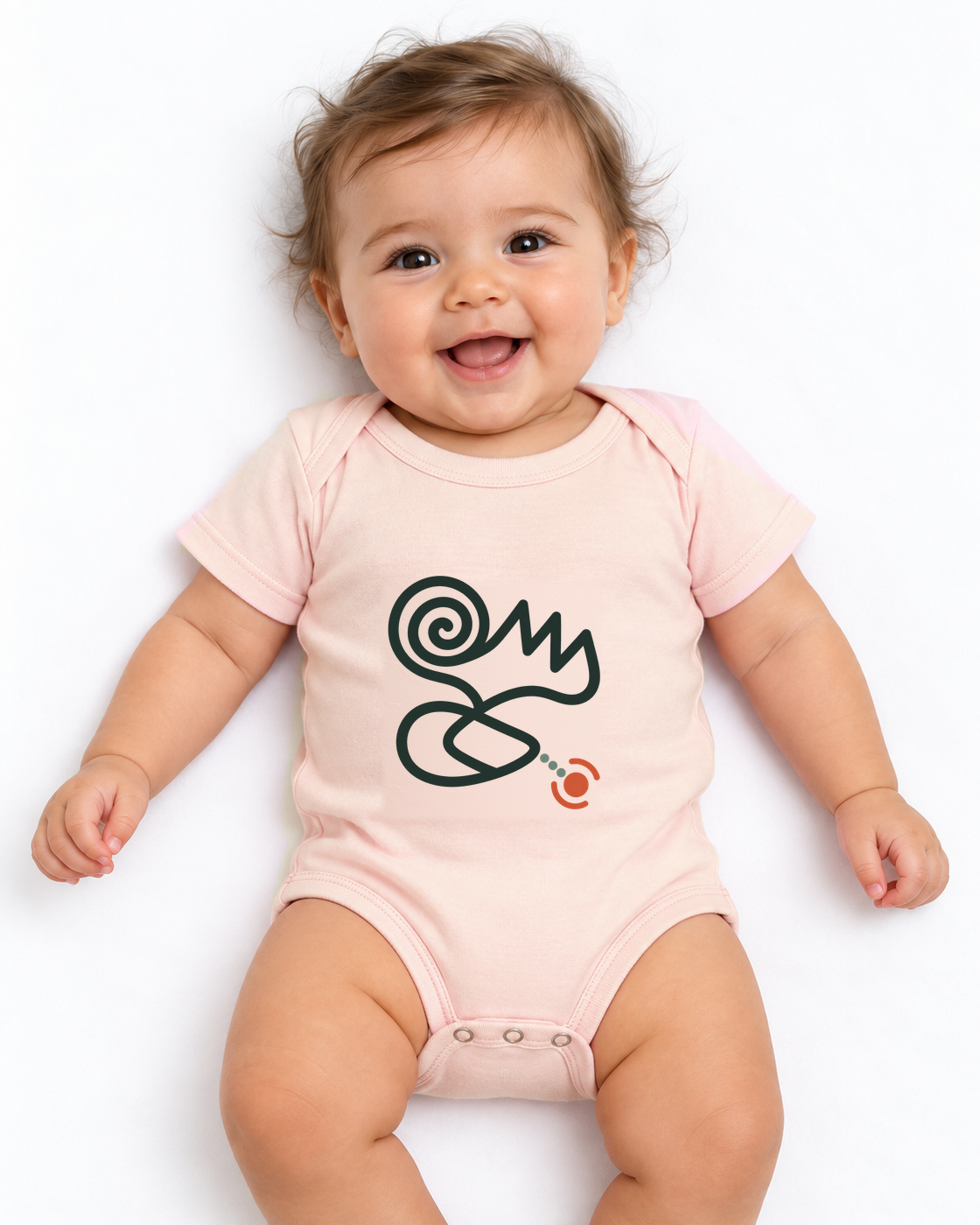 Body Infantil Rosa Bebê Entrevoltas - GPS em Crise, estúdio