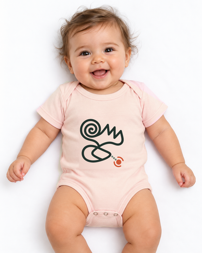 Body Infantil Rosa Bebê Entrevoltas - GPS em Crise, estúdio
