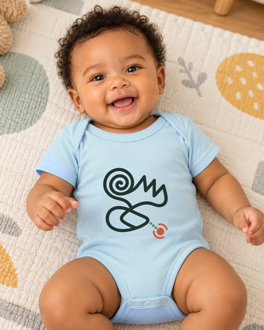 Body Infantil Azul Bebê Entrevoltas - GPS em Crise, ambiente externo