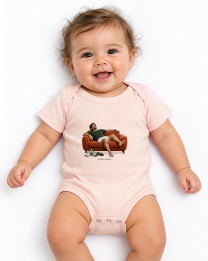 Recuperação Ativa — body infantil Entrevoltas — bebê — rosa bebê — estúdio