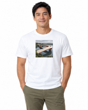 Camiseta Algodão Peruano - Pontes e Voltas