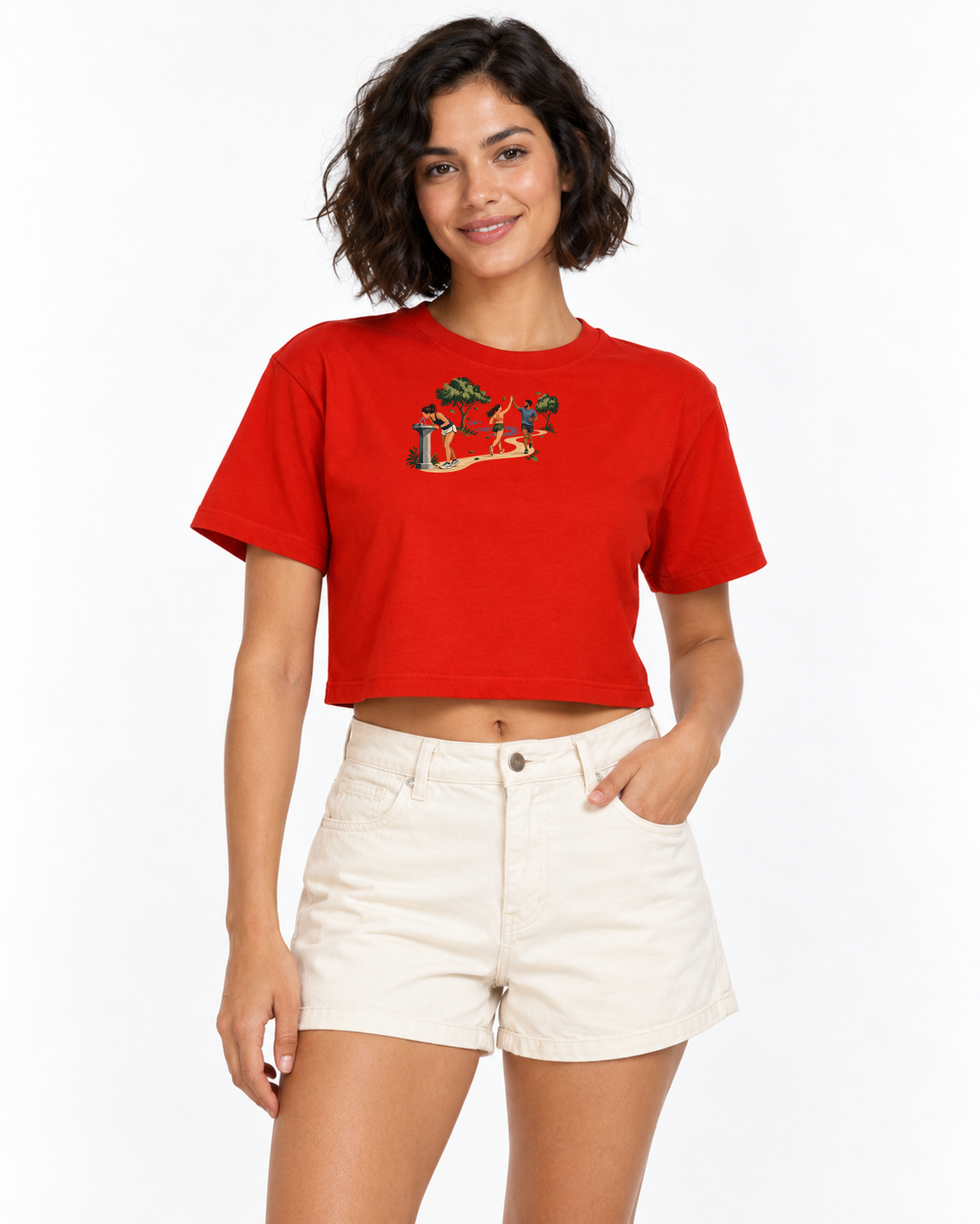 Cropped - Primeiro Longão | Vermelho | IMG01