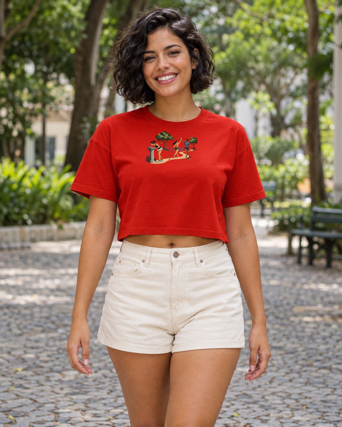 Cropped - Primeiro Longão | Vermelho | IMG02