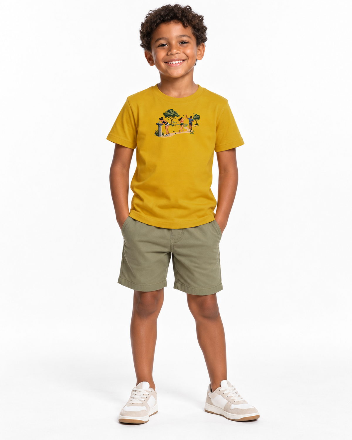 Camiseta Infantil - Primeiro Longão - IMG01