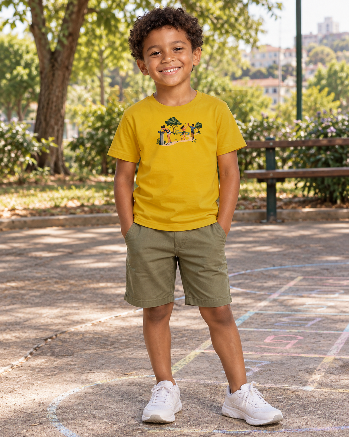 Camiseta Infantil - Primeiro Longão - IMG03