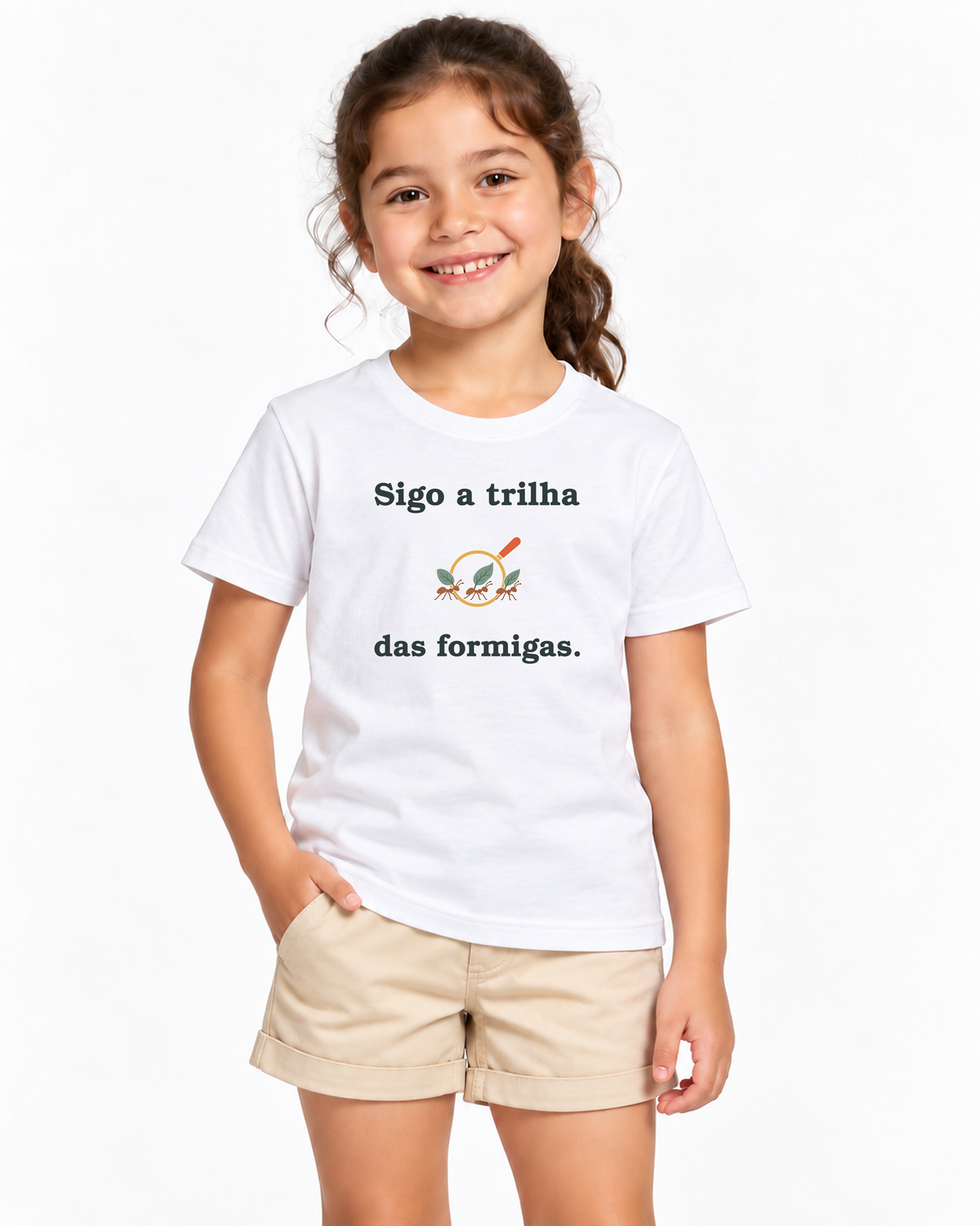 Camiseta Infantil Trilha Miúda — editorial IMG02