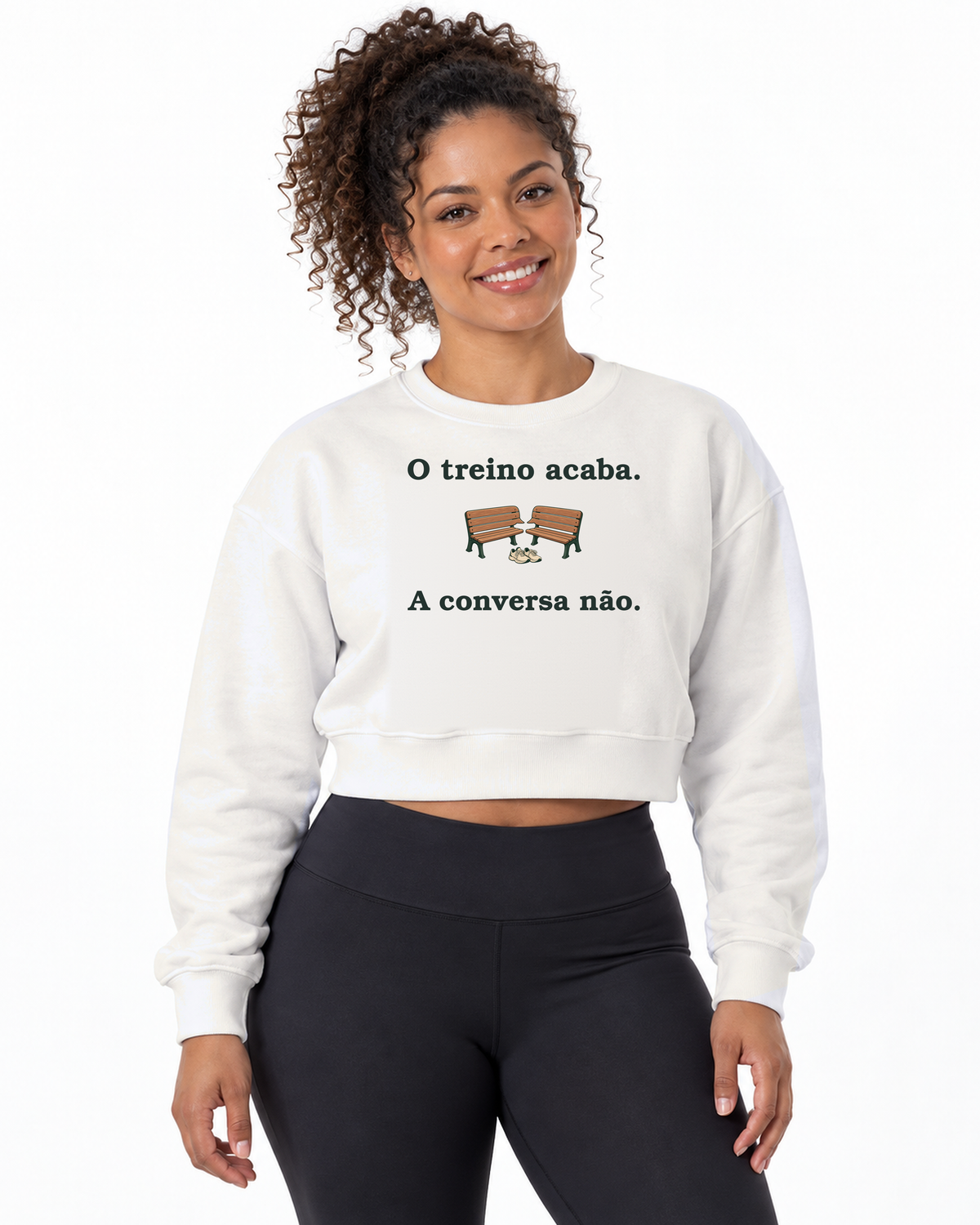 Moletom Cropped - Conversa Depois — IMG01