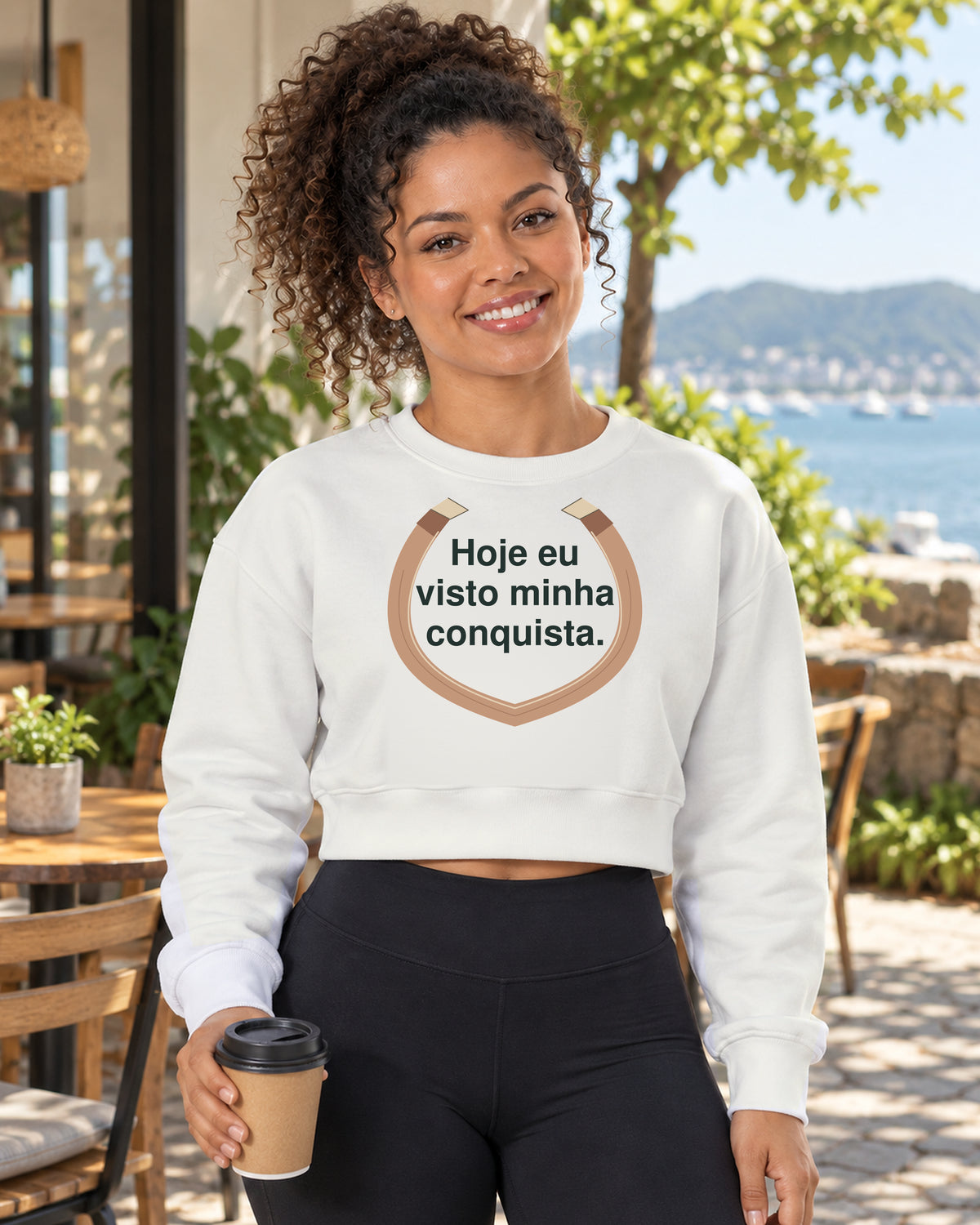 Cropped Moletom - Conquista Vestida