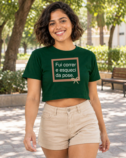 Cropped - Esqueci a Pose — foto com modelo