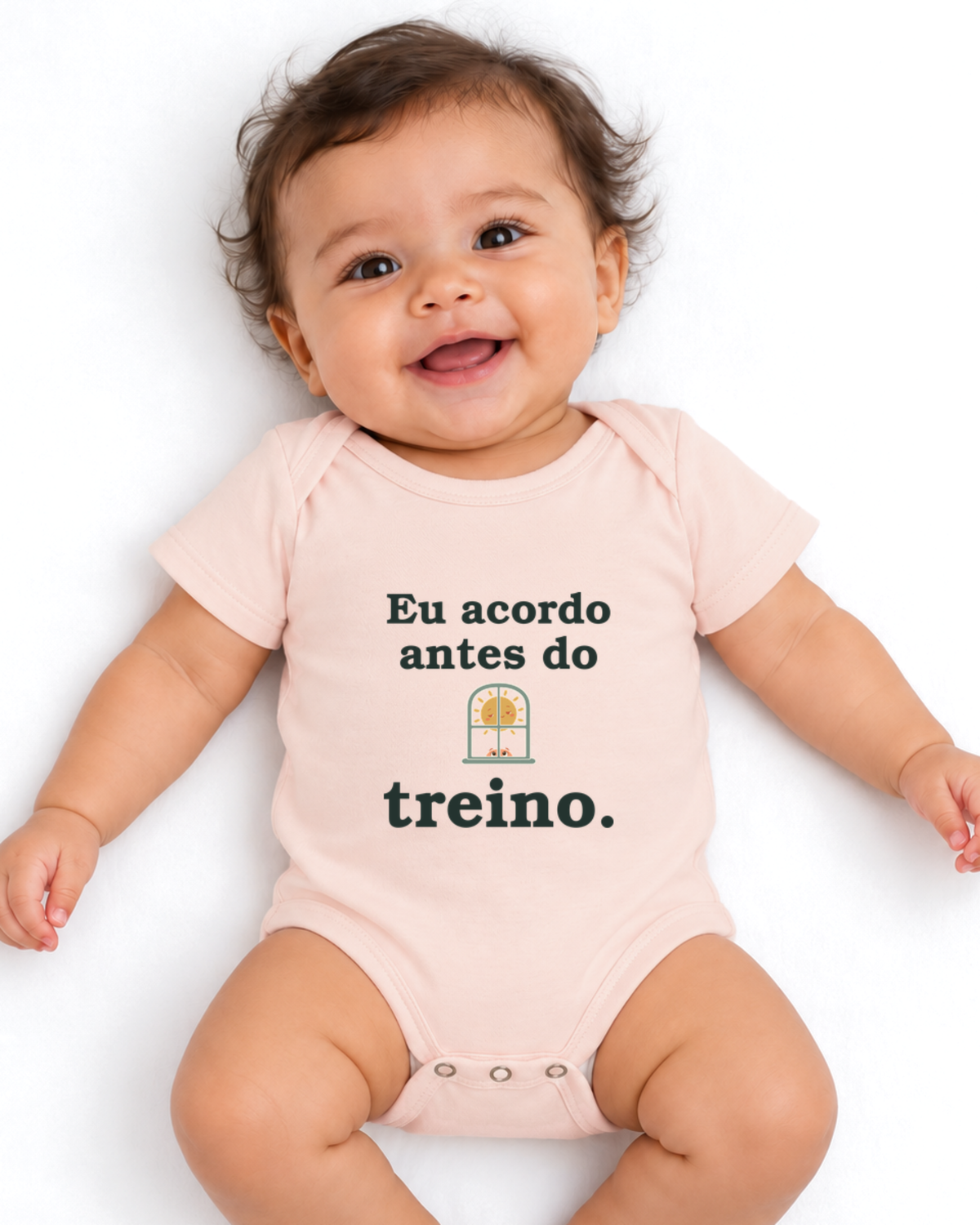 Body Infantil - Despertador da Casa — foto com modelo