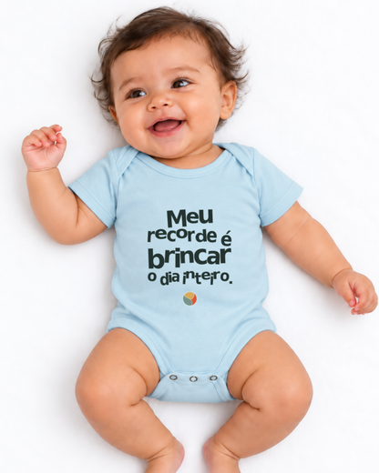 Body Infantil - Recorde de Brincar — foto com modelo