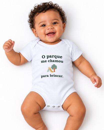 Body Infantil - Chamado do Parque — foto com modelo