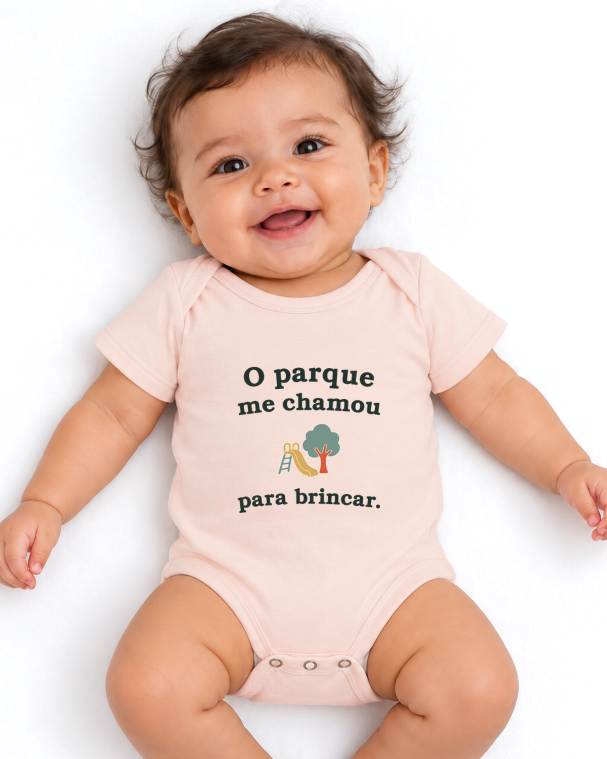 Body Infantil - Chamado do Parque — foto com modelo