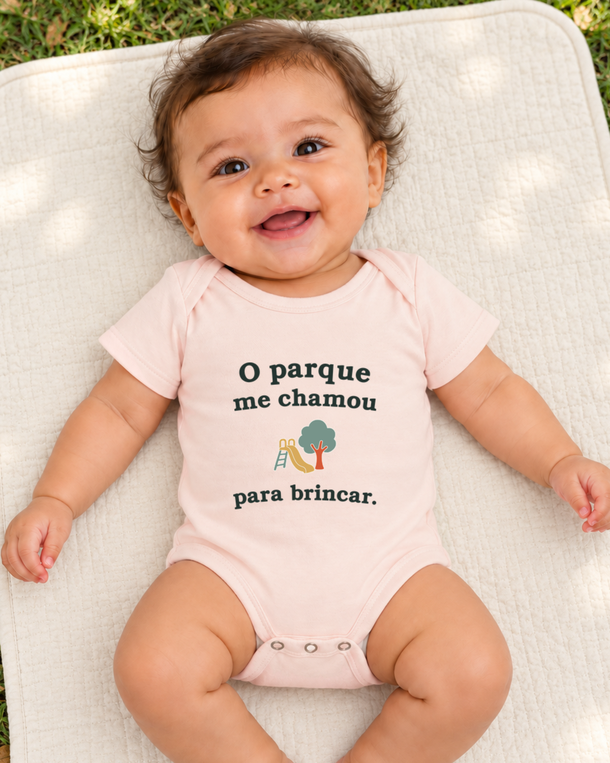 Body Infantil - Chamado do Parque — foto com modelo