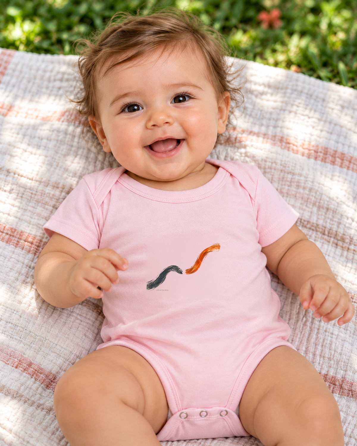 Body Infantil - Voltei a Correr — foto com modelo