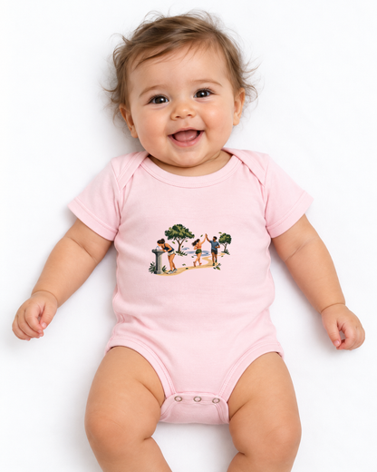 Body Infantil - Primeiro Longão — foto com modelo