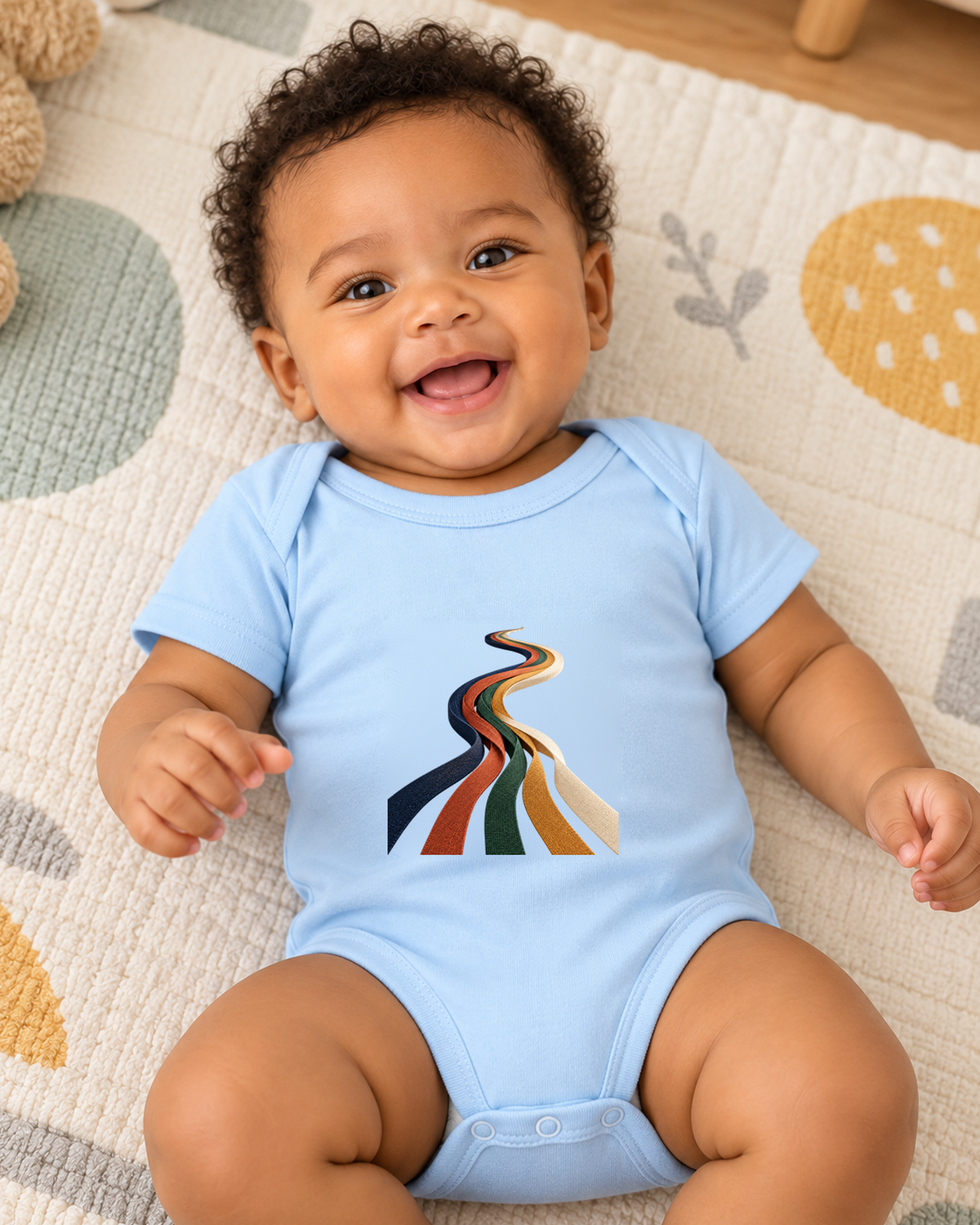 Body Infantil - Quilômetros Compartilhados — foto com modelo