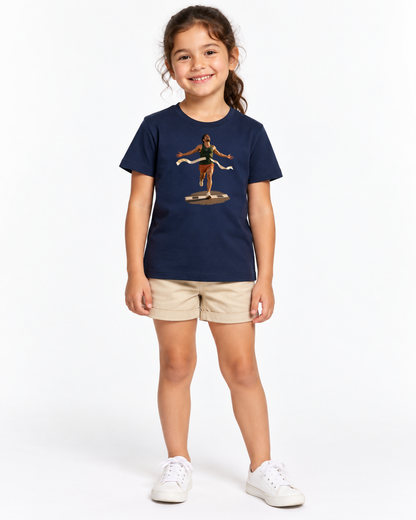 Camiseta Infantil - Chegada Particular - IMG02 - Marinho