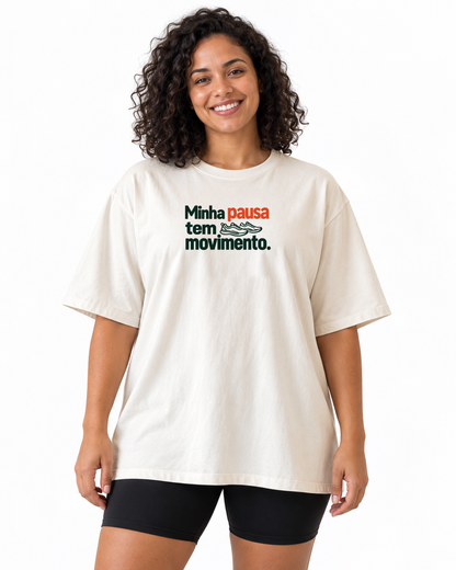 Camiseta Oversized - Pausa em Movimento - IMG02 - Off-white